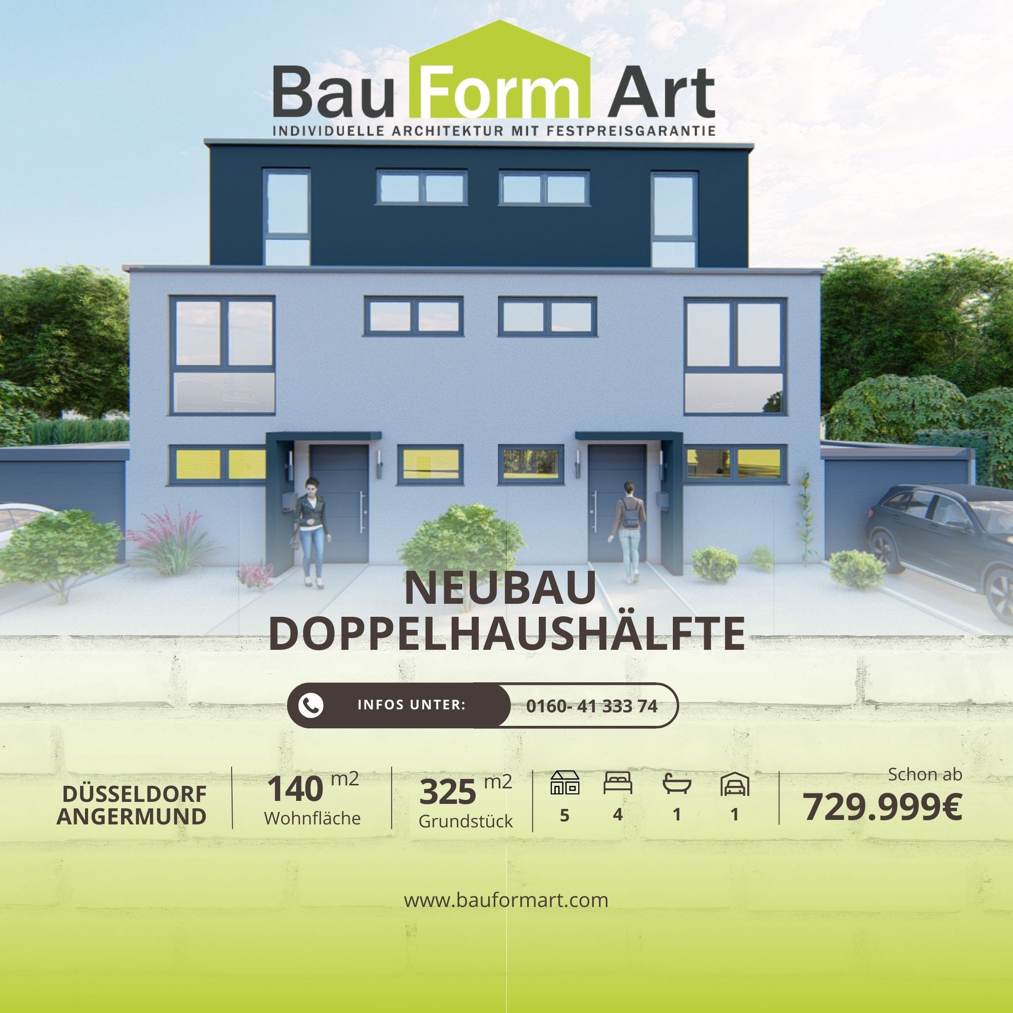 Cubus Doppelhaushälfte Düsseldorf-Angermund