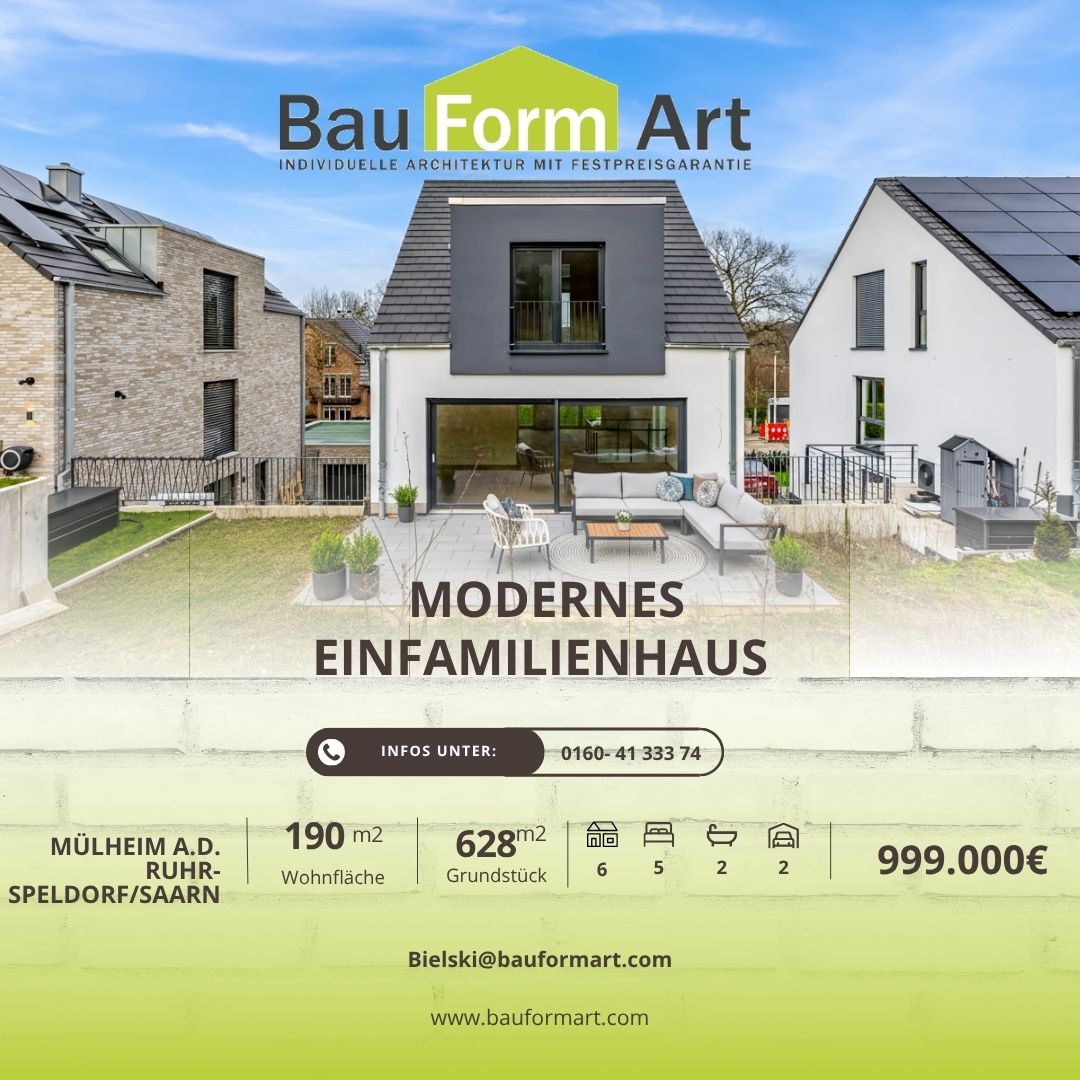 Neubau Einfamilienhaus Mülheim-Speldorf