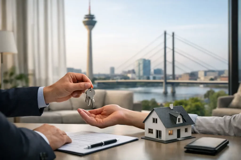 Diskreter Immobilienverkauf in Düsseldorf