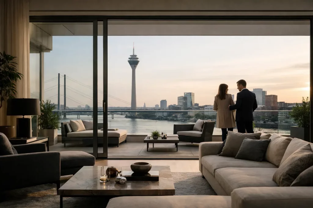 Luxusimmobilie verkaufen diskret in Düsseldorf