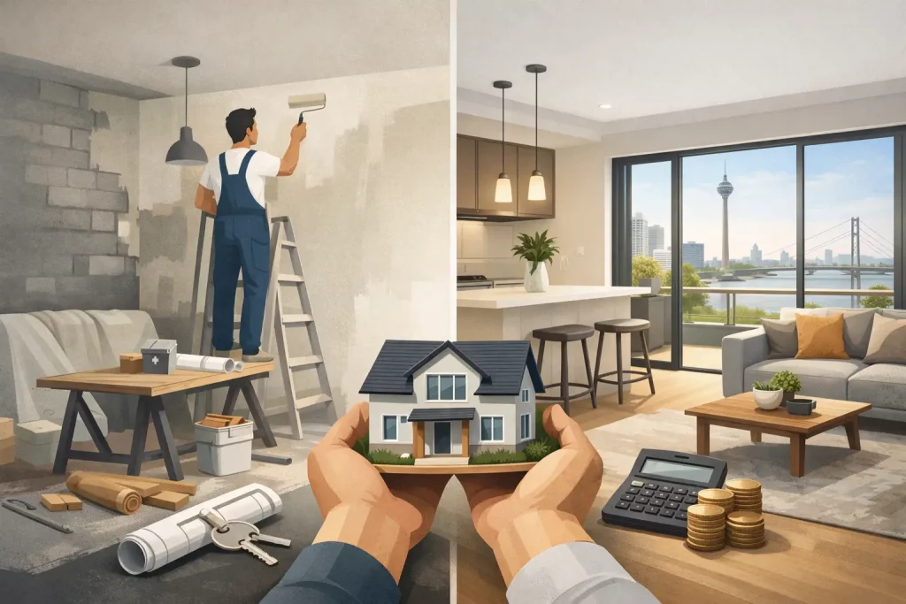 Ist Sanierung vor Immobilienverkauf sinnvoll?
