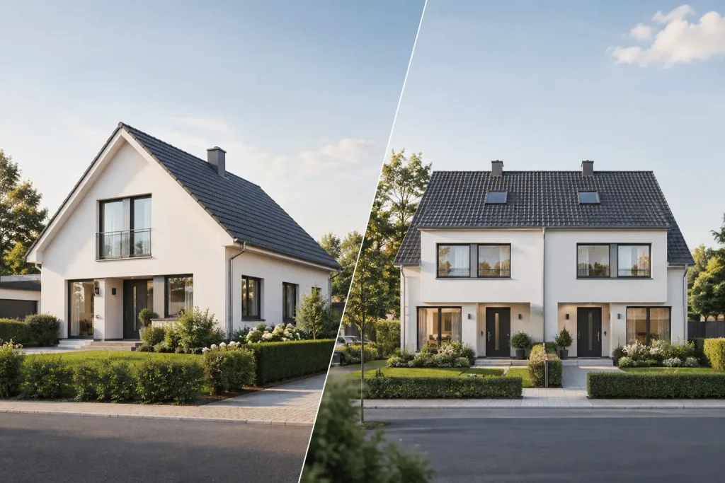 Einfamilienhaus oder Doppelhaushälfte in Korschenbroich