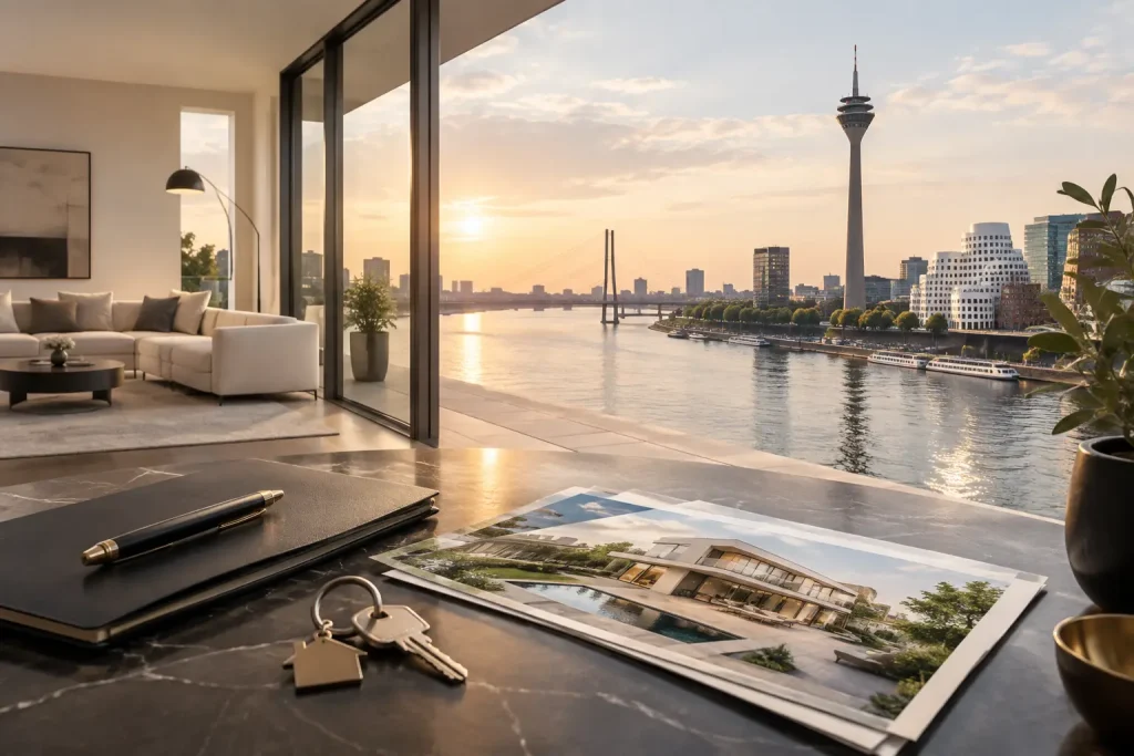 Verkaufsstrategie für Luxusimmobilien in Düsseldorf